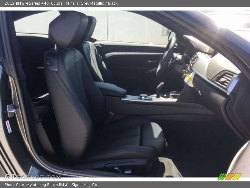 Mineral Grey Metallic / Black 2019 BMW 4 Series 440i Coupe