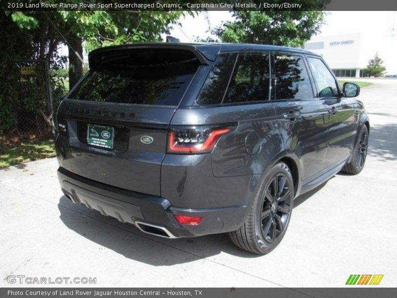 Carpathian Grey Metallic / Ebony/Ebony 2019 Land Rover Range Rover Sport Supercharged Dynamic