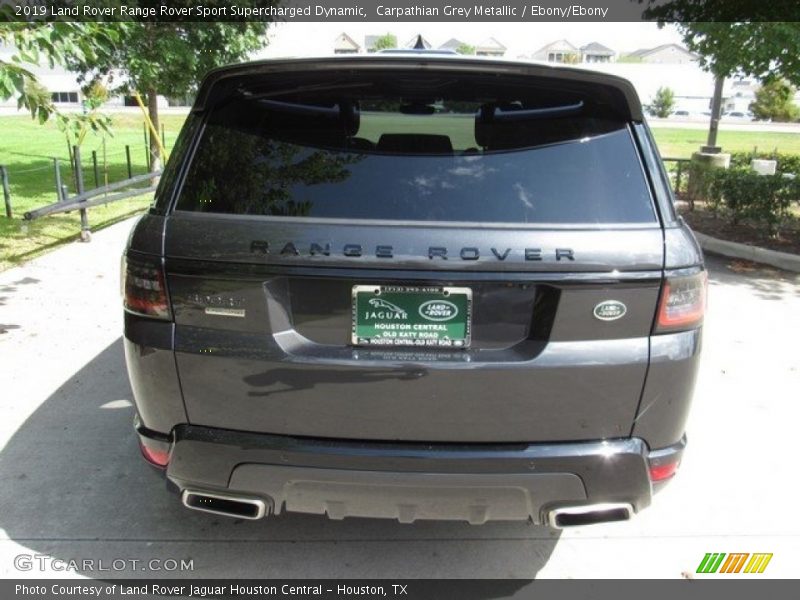 Carpathian Grey Metallic / Ebony/Ebony 2019 Land Rover Range Rover Sport Supercharged Dynamic