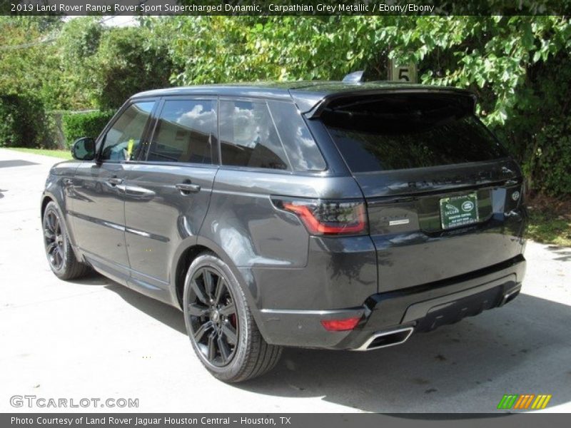 Carpathian Grey Metallic / Ebony/Ebony 2019 Land Rover Range Rover Sport Supercharged Dynamic