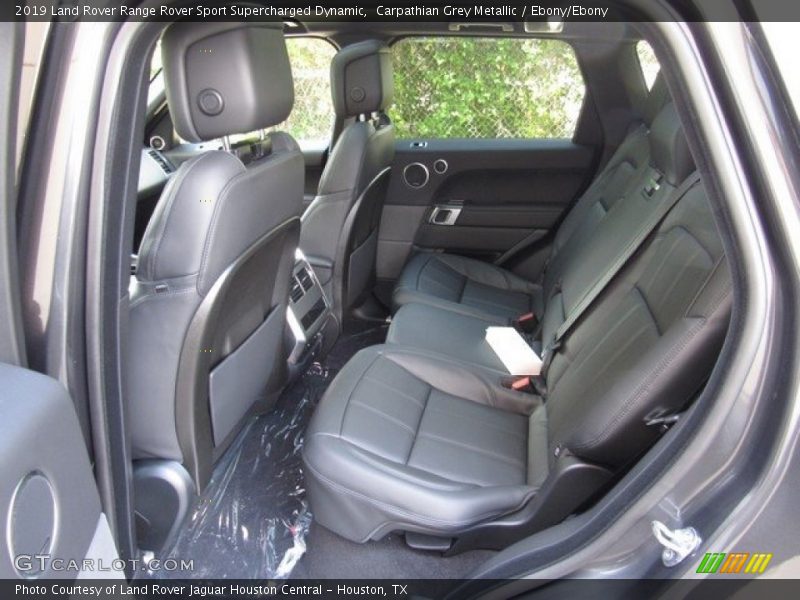 Rear Seat of 2019 Range Rover Sport Supercharged Dynamic