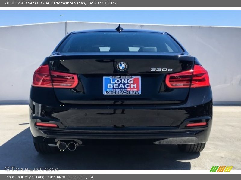 Jet Black / Black 2018 BMW 3 Series 330e iPerformance Sedan