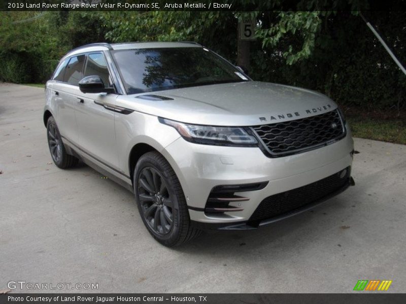 Aruba Metallic / Ebony 2019 Land Rover Range Rover Velar R-Dynamic SE