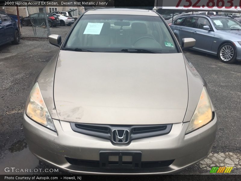 Desert Mist Metallic / Ivory 2003 Honda Accord EX Sedan