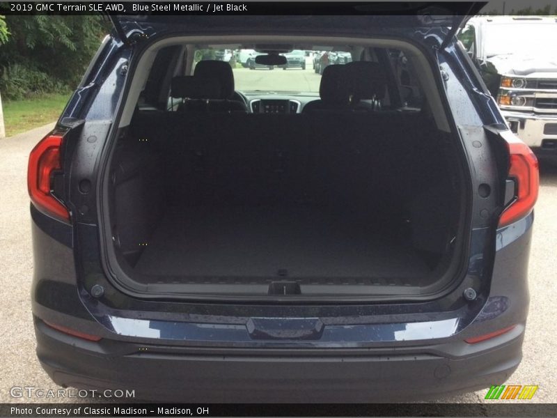 Blue Steel Metallic / Jet Black 2019 GMC Terrain SLE AWD