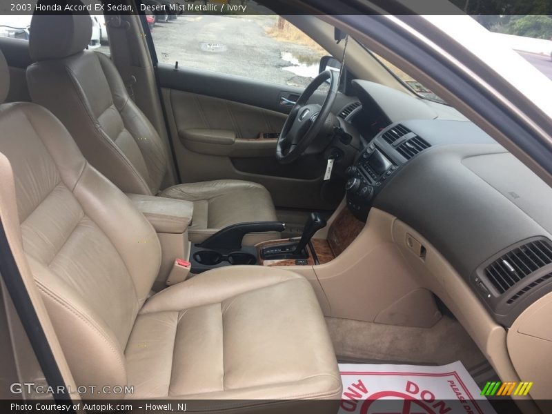 Desert Mist Metallic / Ivory 2003 Honda Accord EX Sedan