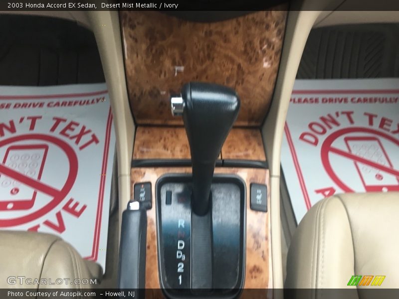 Desert Mist Metallic / Ivory 2003 Honda Accord EX Sedan