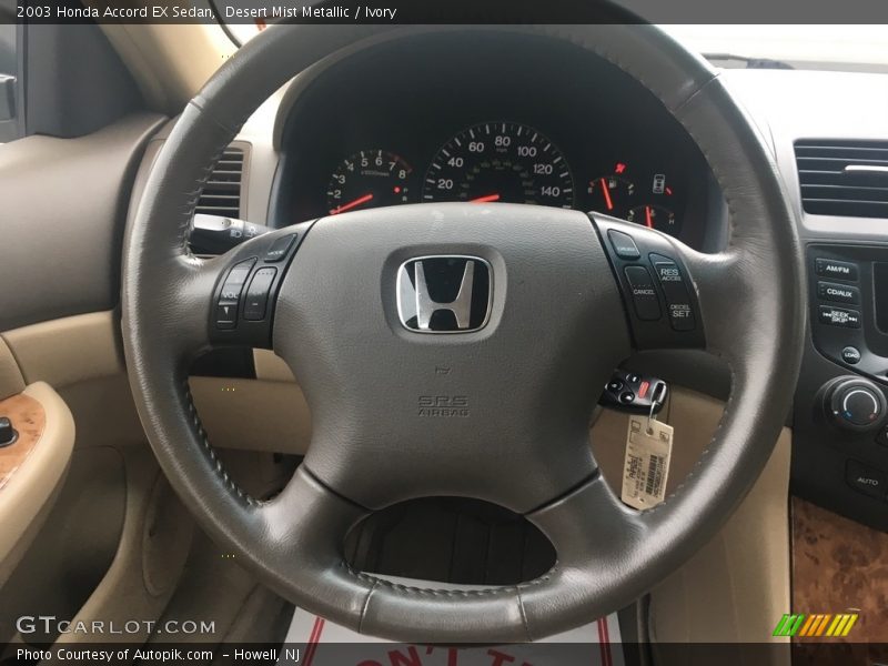 Desert Mist Metallic / Ivory 2003 Honda Accord EX Sedan