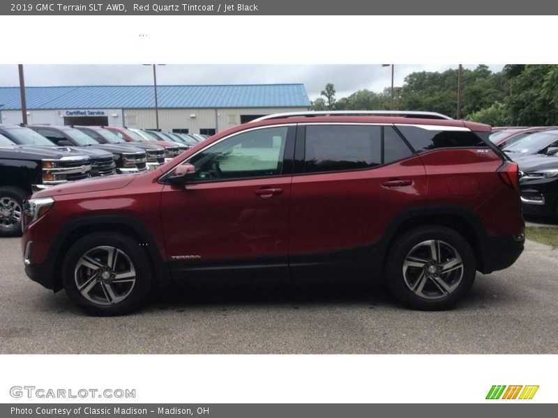 Red Quartz Tintcoat / Jet Black 2019 GMC Terrain SLT AWD