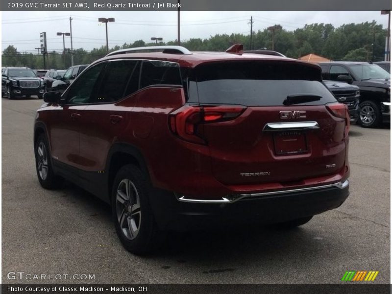 Red Quartz Tintcoat / Jet Black 2019 GMC Terrain SLT AWD