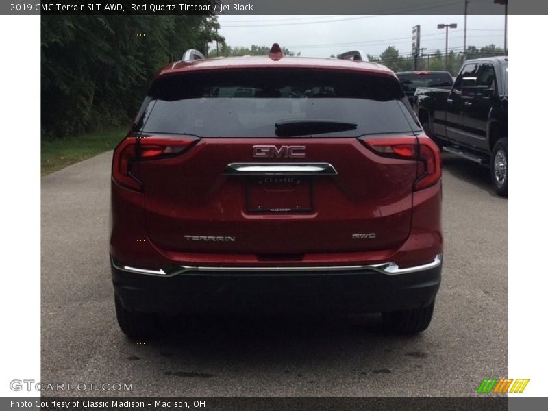 Red Quartz Tintcoat / Jet Black 2019 GMC Terrain SLT AWD