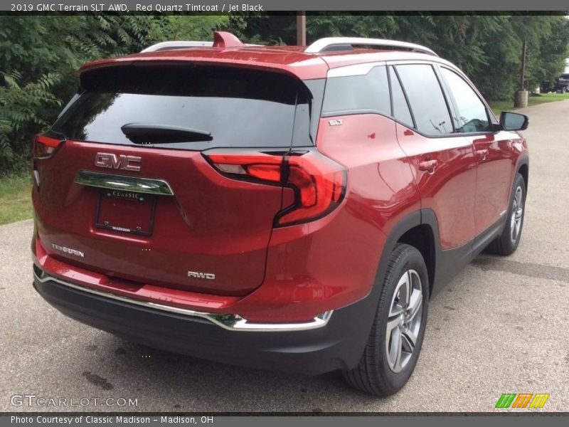 Red Quartz Tintcoat / Jet Black 2019 GMC Terrain SLT AWD