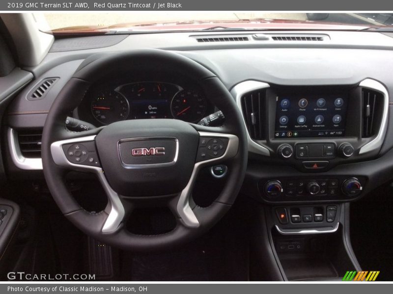 Red Quartz Tintcoat / Jet Black 2019 GMC Terrain SLT AWD