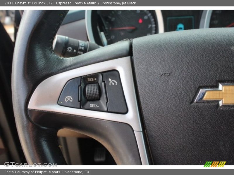 Espresso Brown Metallic / Brownstone/Jet Black 2011 Chevrolet Equinox LTZ