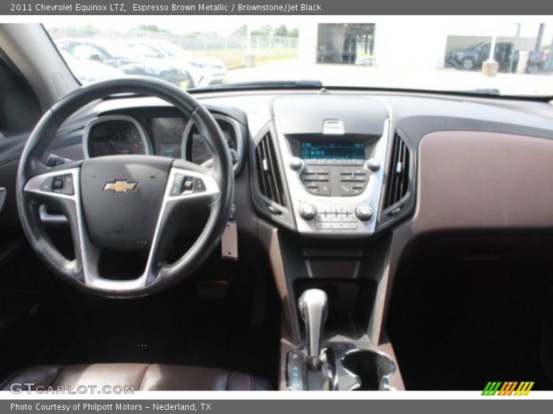 Espresso Brown Metallic / Brownstone/Jet Black 2011 Chevrolet Equinox LTZ