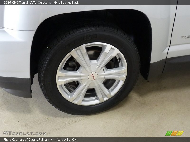 Quicksilver Metallic / Jet Black 2016 GMC Terrain SLT