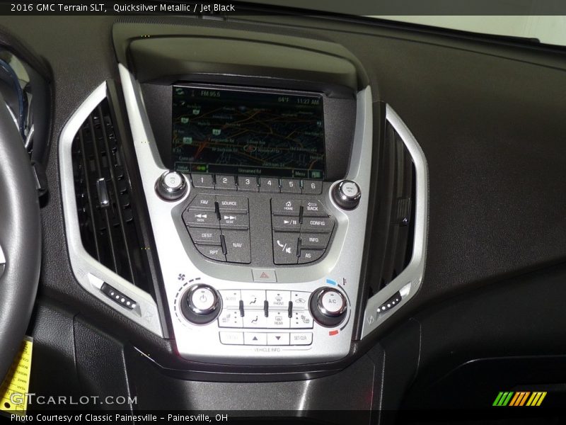 Quicksilver Metallic / Jet Black 2016 GMC Terrain SLT