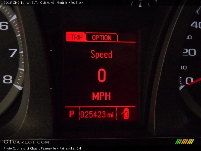 Quicksilver Metallic / Jet Black 2016 GMC Terrain SLT