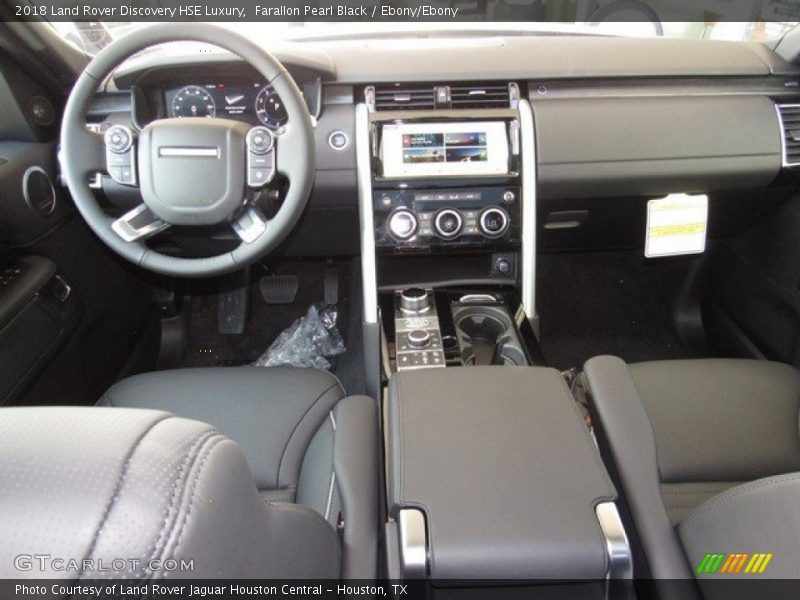 Farallon Pearl Black / Ebony/Ebony 2018 Land Rover Discovery HSE Luxury