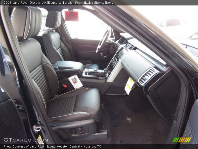 Farallon Pearl Black / Ebony/Ebony 2018 Land Rover Discovery HSE Luxury