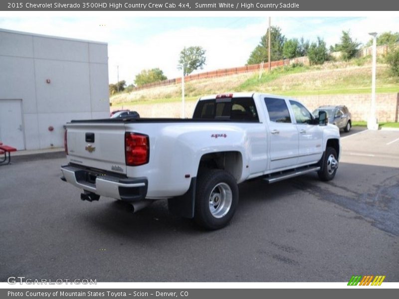 Summit White / High Country Saddle 2015 Chevrolet Silverado 3500HD High Country Crew Cab 4x4