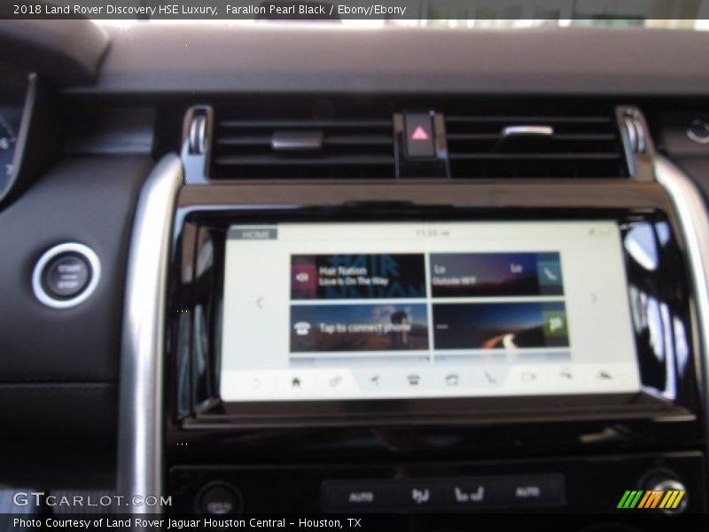 Farallon Pearl Black / Ebony/Ebony 2018 Land Rover Discovery HSE Luxury