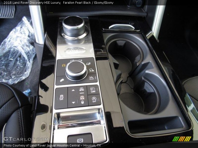 Farallon Pearl Black / Ebony/Ebony 2018 Land Rover Discovery HSE Luxury