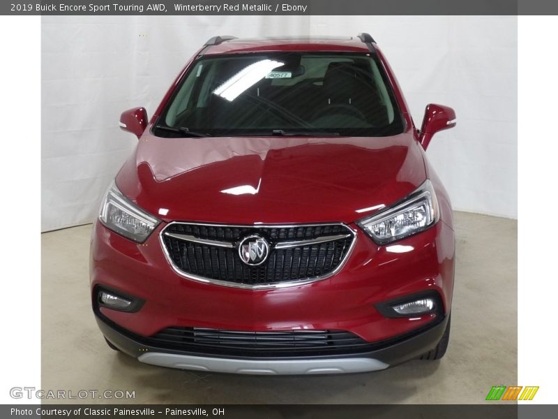 Winterberry Red Metallic / Ebony 2019 Buick Encore Sport Touring AWD