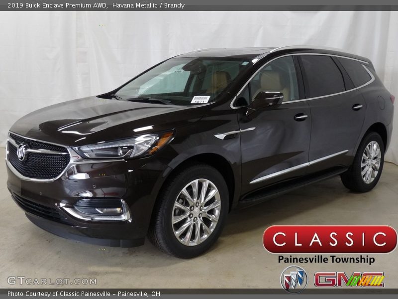Havana Metallic / Brandy 2019 Buick Enclave Premium AWD
