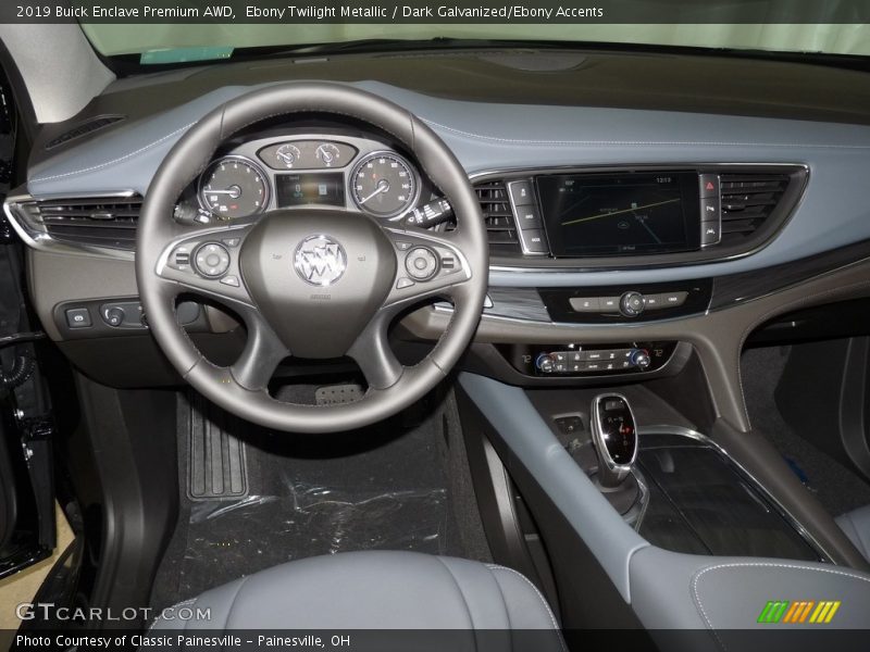 Ebony Twilight Metallic / Dark Galvanized/Ebony Accents 2019 Buick Enclave Premium AWD