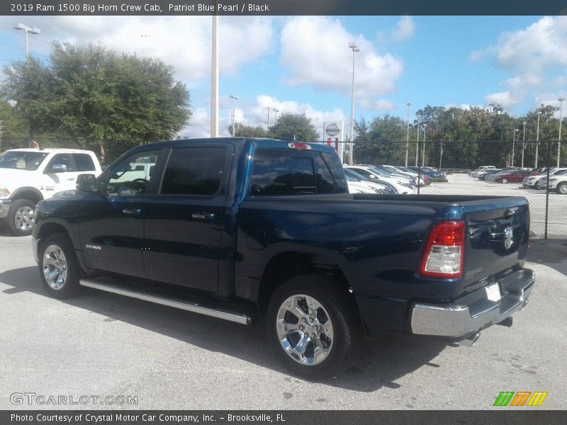 Patriot Blue Pearl / Black 2019 Ram 1500 Big Horn Crew Cab