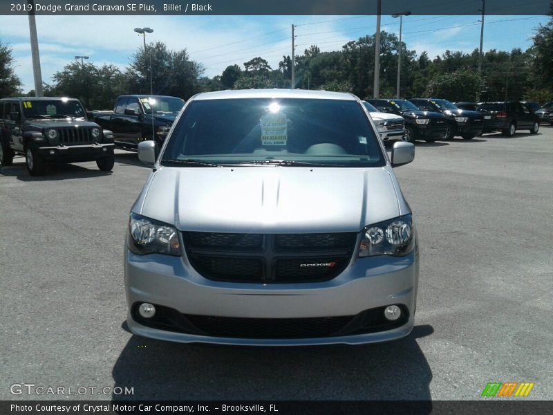 Billet / Black 2019 Dodge Grand Caravan SE Plus