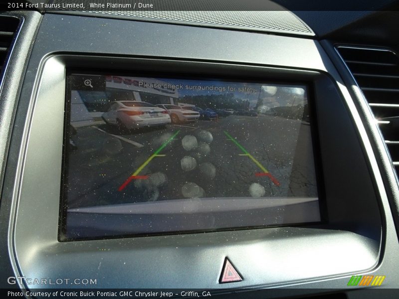 White Platinum / Dune 2014 Ford Taurus Limited