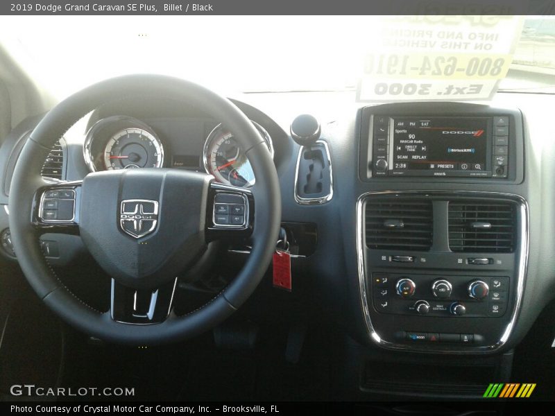 Billet / Black 2019 Dodge Grand Caravan SE Plus