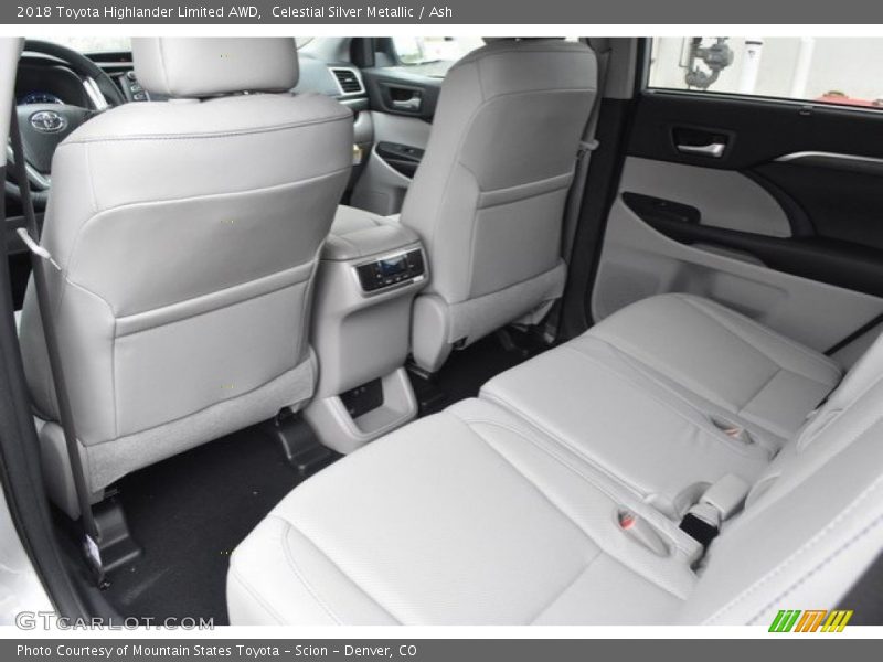 Celestial Silver Metallic / Ash 2018 Toyota Highlander Limited AWD