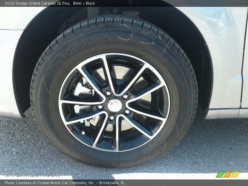 Billet / Black 2019 Dodge Grand Caravan SE Plus