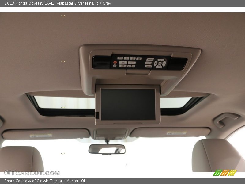 Alabaster Silver Metallic / Gray 2013 Honda Odyssey EX-L