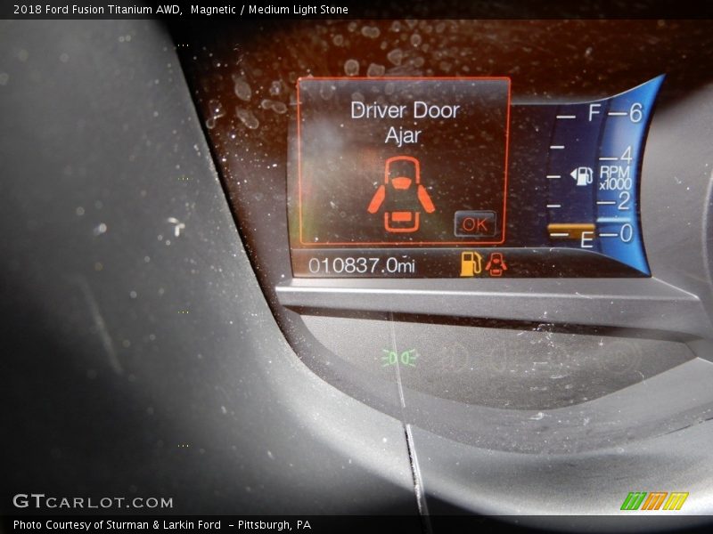 Magnetic / Medium Light Stone 2018 Ford Fusion Titanium AWD