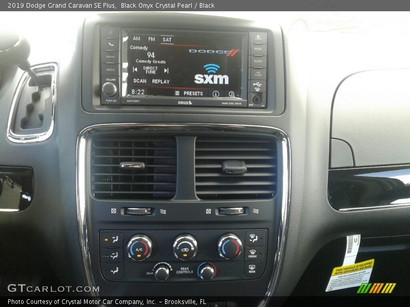 Black Onyx Crystal Pearl / Black 2019 Dodge Grand Caravan SE Plus