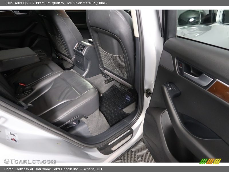 Ice Silver Metallic / Black 2009 Audi Q5 3.2 Premium quattro