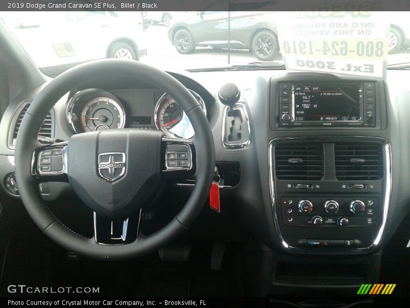 Billet / Black 2019 Dodge Grand Caravan SE Plus