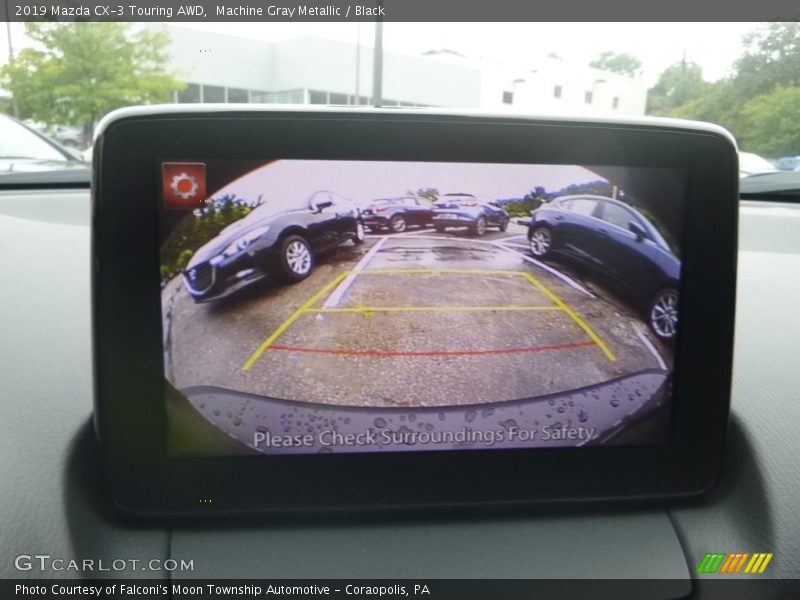 Machine Gray Metallic / Black 2019 Mazda CX-3 Touring AWD