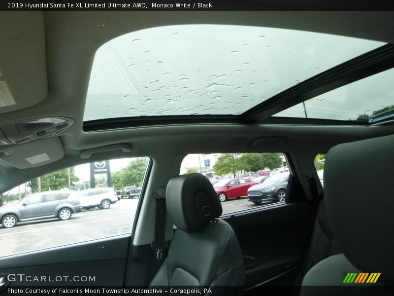 Monaco White / Black 2019 Hyundai Santa Fe XL Limited Ultimate AWD