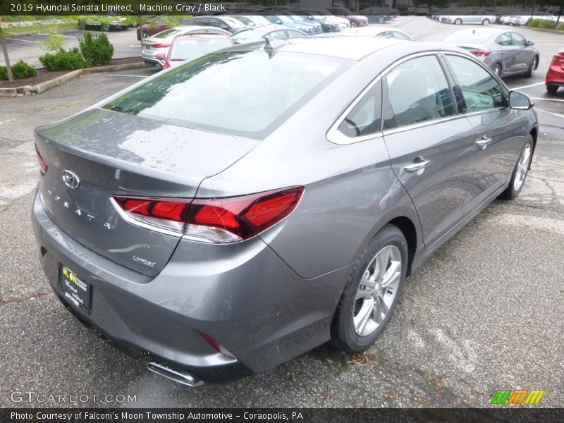 Machine Gray / Black 2019 Hyundai Sonata Limited