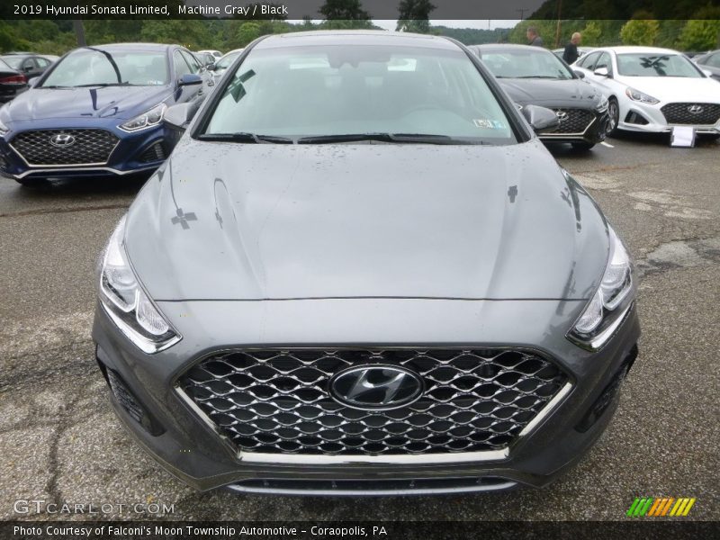 Machine Gray / Black 2019 Hyundai Sonata Limited