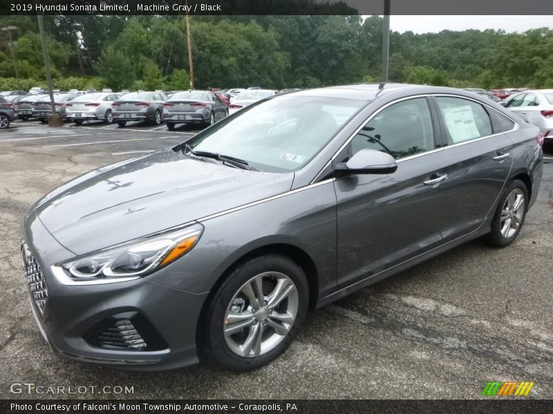 Machine Gray / Black 2019 Hyundai Sonata Limited