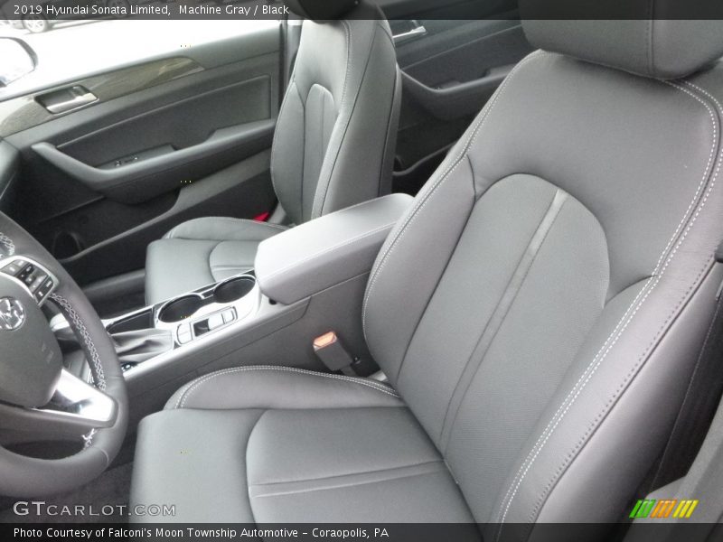 Machine Gray / Black 2019 Hyundai Sonata Limited