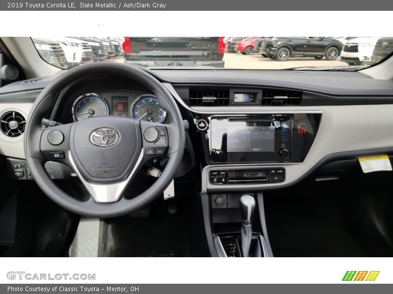 Slate Metallic / Ash/Dark Gray 2019 Toyota Corolla LE