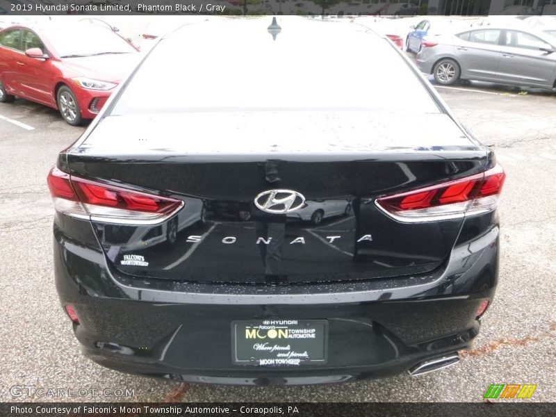 Phantom Black / Gray 2019 Hyundai Sonata Limited