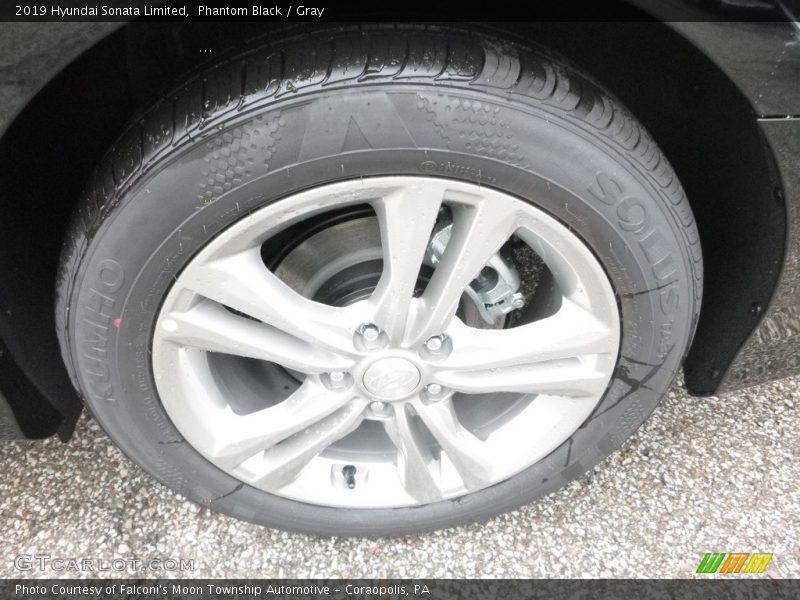 Phantom Black / Gray 2019 Hyundai Sonata Limited